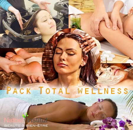 120MN PACK TOTAL WELLNESS (Ayurvédique + Champissage + Kobido) 
