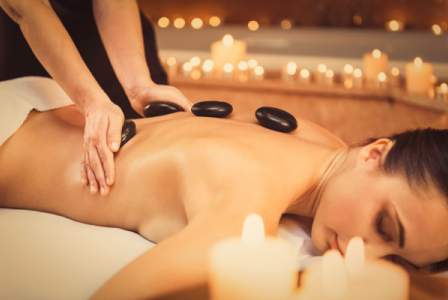 90Mn Massage aux Pierres Chaudes (corps)