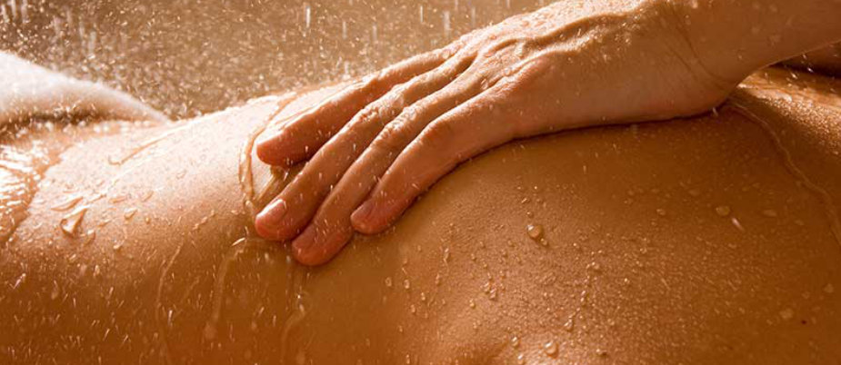 Massage sous affusion